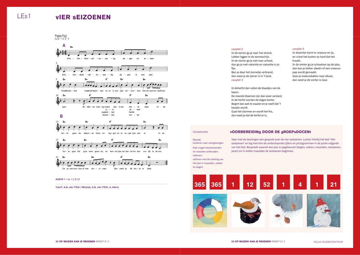Op muziek kan je rekenen