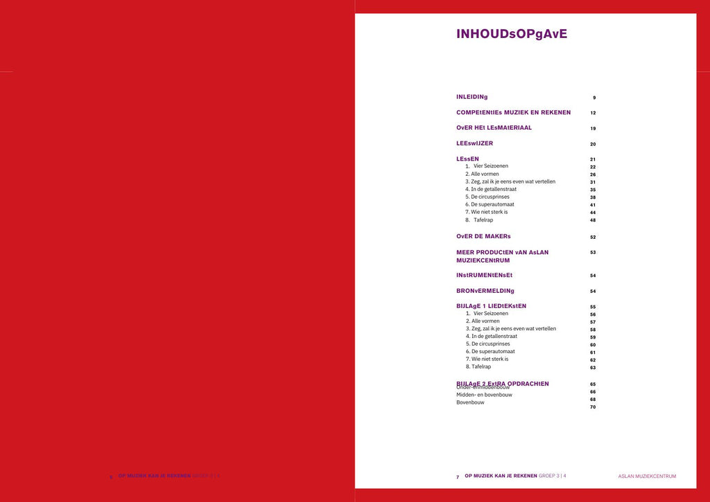 Op muziek kan je rekenen